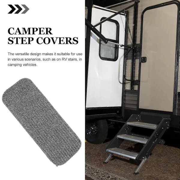 4 stk. RV Trappebeskyttelse Bobiltrapper RV Trappematter RV Trappetrinnmatter []