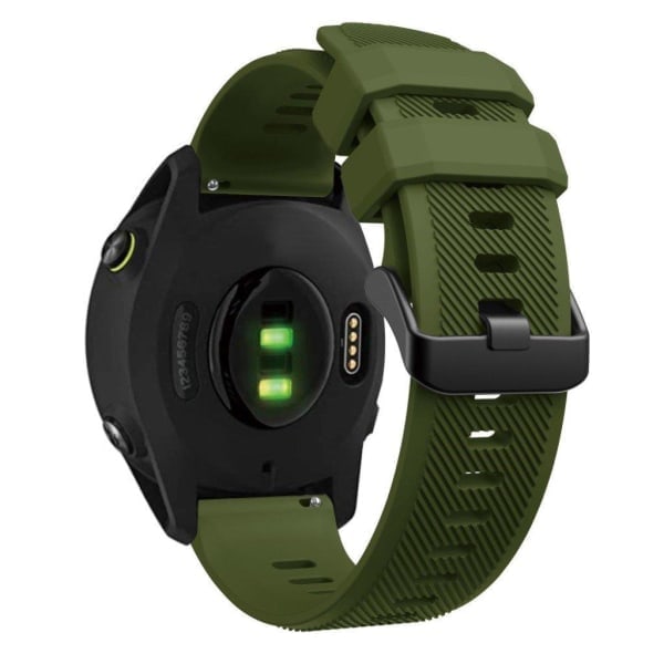 Garmin Forerunner 745 silikonearmbånd - Armygrøn*QN