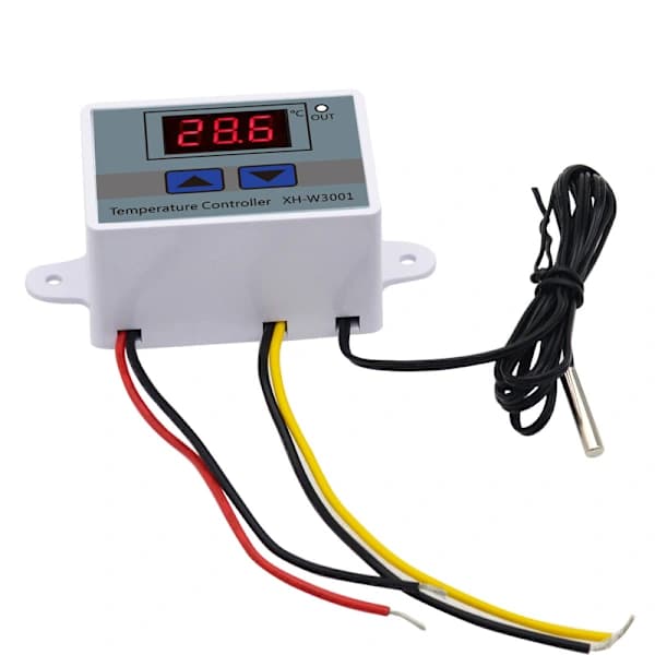 Termostat og temperaturprogrammerer intelligent temperaturkontrollbryter XH-W3001, DC12V