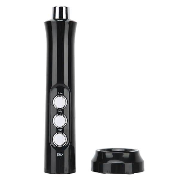 Milk Frother with Adjustable Speed Settings, Quiet Operation & USB-C Rechargeable for Instant Frothing