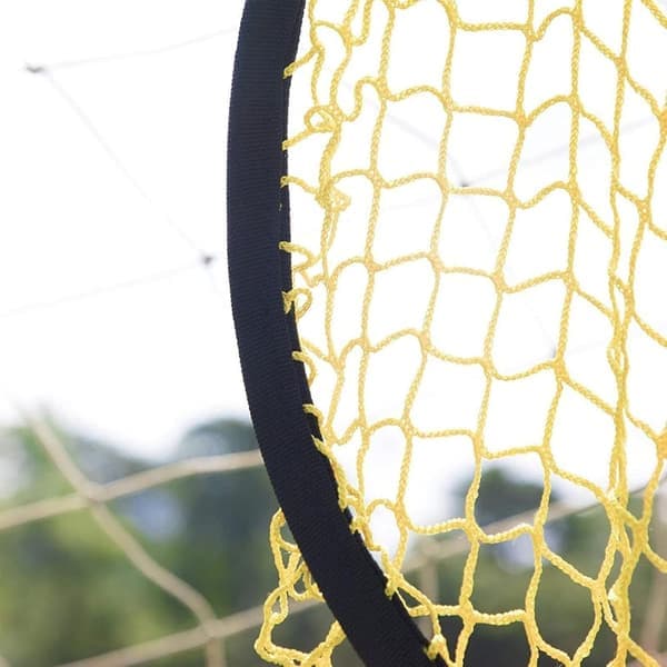 Træningsnet til fodboldmål (Gul/Sort)