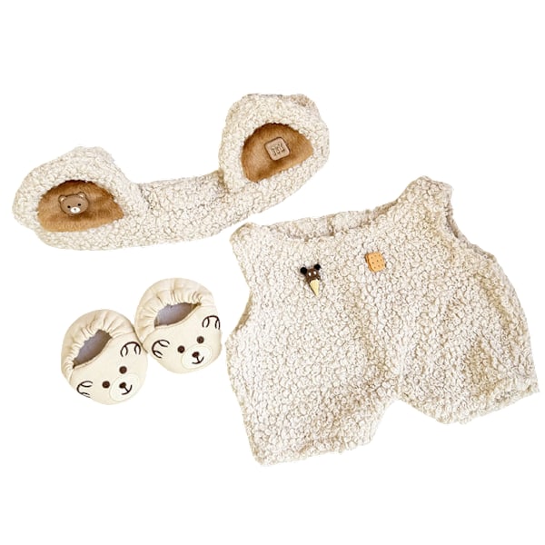 Labubu Eksklusivt Klesett Labubu Original Myk Merkevare Labubu Dukke Luksus Design_qd One piece climbing suit set