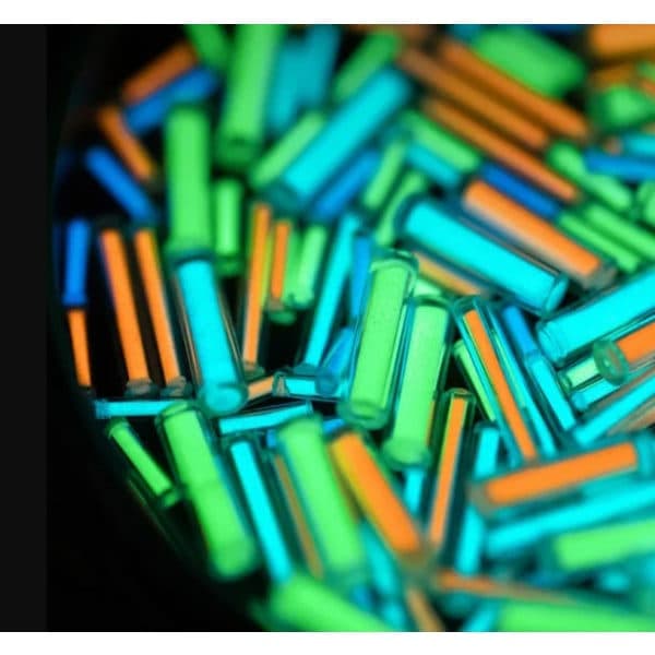 Tritiumkaasuputki Itsevalaiseva Hätävalo Ulkoilu EDC 2*12mm Vihreä