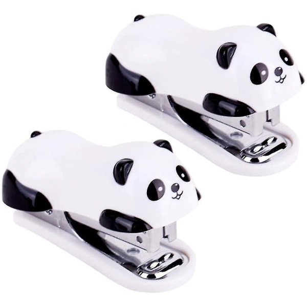 \"QD\" Tegneserie sød rød panda hæftemaskine sæt nr. 10