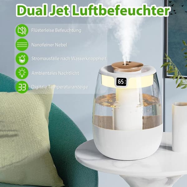 Luftfugter - Soveværelse Luftfugter - Diffuser Luftfugter