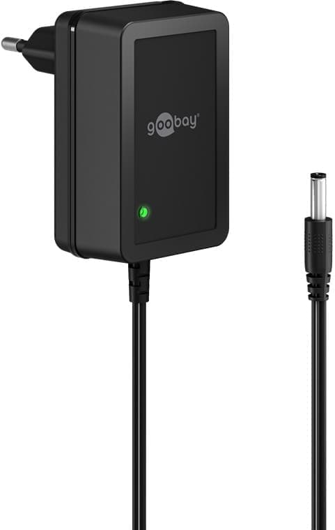 12 V strømforsyning (18 W / 1,5 A)