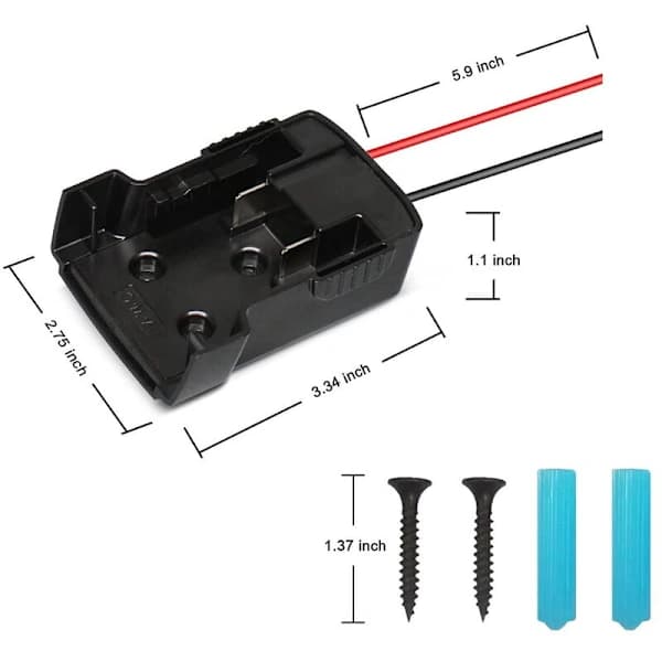 2-pak Hjuldrevet Lithium-ion Batteriadapter M18
