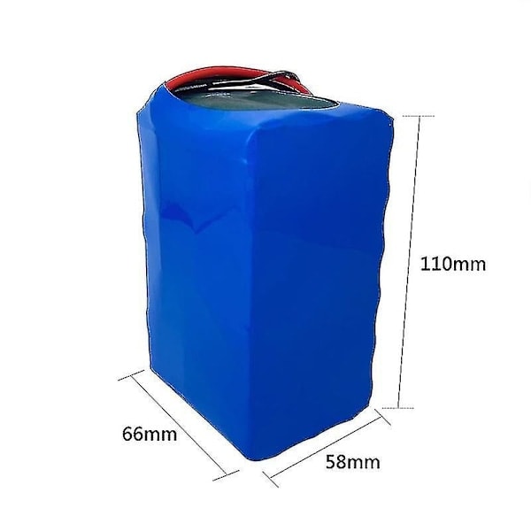 [QD] 24V 6S3P 18650 Batteri Litiumbatteri 24V 10000mAh Elcykel Moped/Elektrisk/Litiumjonbatteri