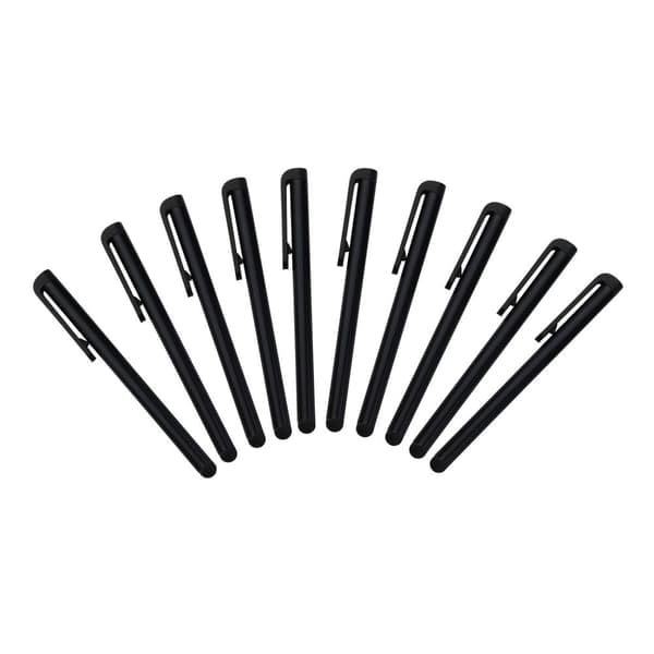 /QD/Stylus Touchpenna, 10-pack - Svart