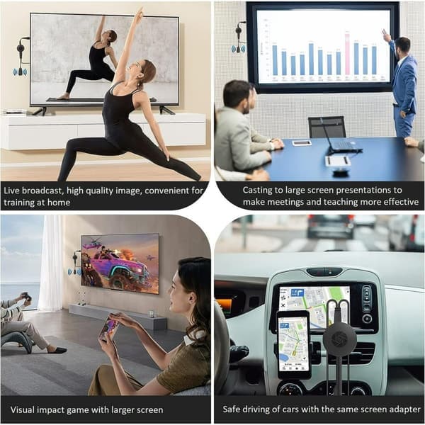 Mediasoitin langaton HDMI-dongle 1080p