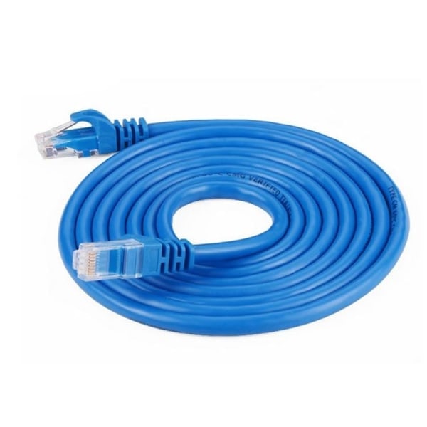 QD-200 cm Cat5e 1000 Mbps Ethernet / Netværkskabel - Blå blue 34