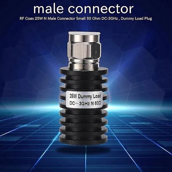 RF Koaksial 25w N Kontakt S 50 Ohm -3ghz, Dummy Load Plugg