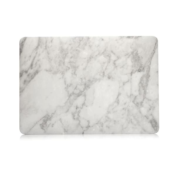 \"QD\" MacBook Air 13.3 A1932 (2018) + Retina-modell Deksel - Marmor LysGrå