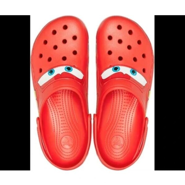 QD-Crocs Lightning McQueen - Lightning McQueenin ulkokäyttöön tarkoitetut tossut, koko 44