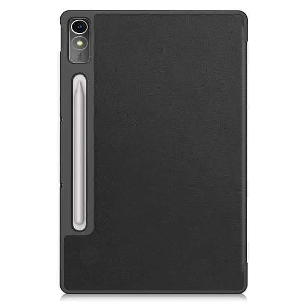 \"QD\" Kolminkertainen suojakotelo Lenovo Tab P12 - Musta