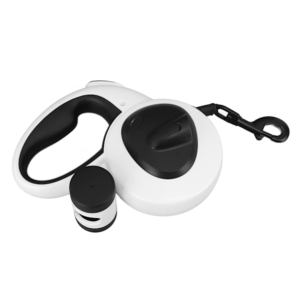 Automatisk innrullbar hundebånd profesjonell refleks sikkerhetsbånd med lys for gåturer trening jogging 5 meter M for 10‑30 kg˜QD