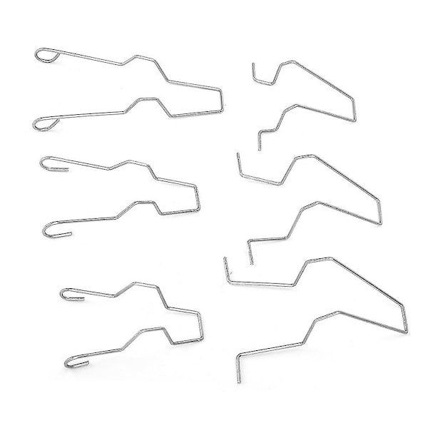 6 stk. 5zhsfullkit Stålforlygte Hovedlys Dyp Dyppet Stråle Forlygte Pære Holdefjederklemme Til H1/h3/h4/h7