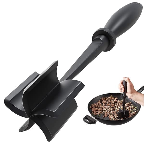 \"QD\" Hamburger Hakkekød Kartoffelmoser Kværn Beef Smasher