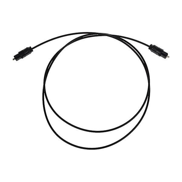 3 FT 1.1M Digital Fiberoptisk Audio Toslink SPDIF MD DVD Kabel Ledning Plug