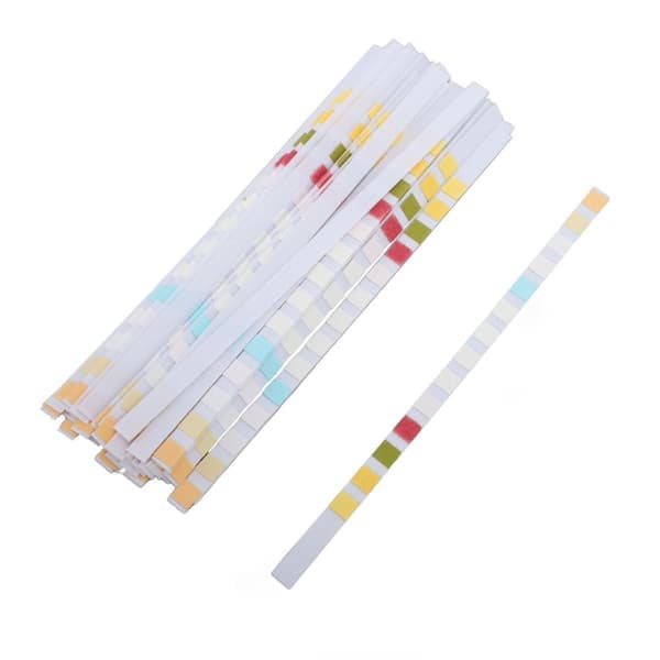 50 st PH-testremsor 14 i 1 alkalinitetshårdhet PH-testpapper för poolvatten Spa