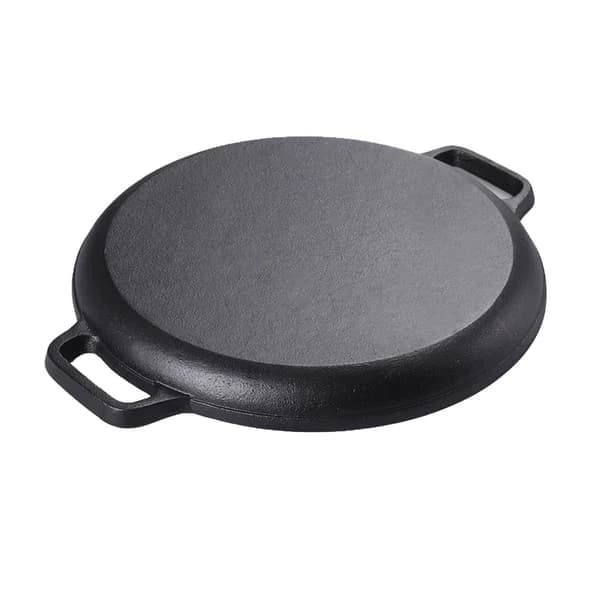 TS-BBQ Støpejernspanne 30 cm, robust design