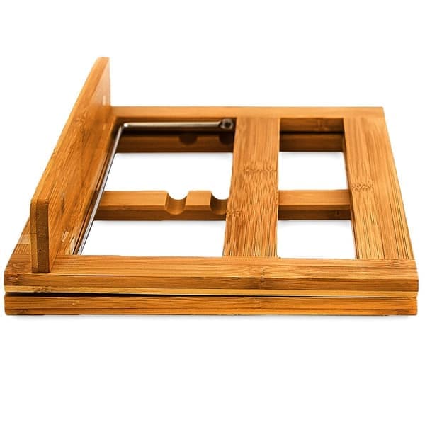 Justerbart bokstativ i bambus