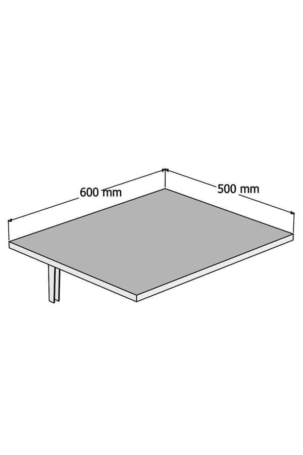 Fällbord Nur - Hvit