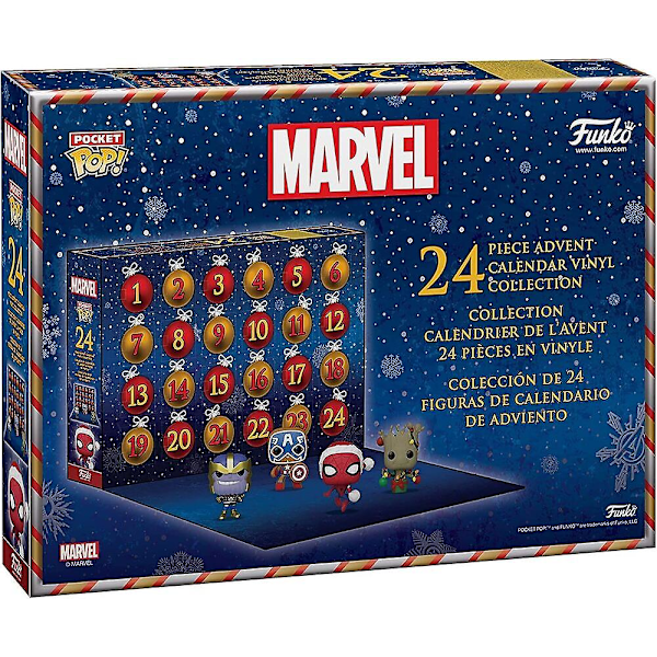 Funko Pop Adventskalender Marvel Limited Edition 24 Minifigurer Nytt Förseglat