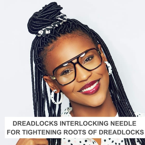 3st Dreadlocks Verktyg, Interlocking Tools för Locs, Sisterlock och Dreadloc