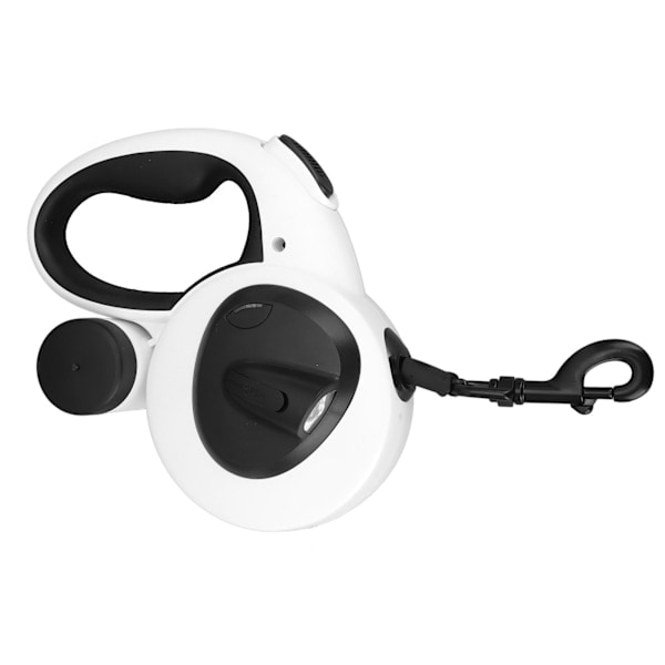 Automatisk innrullbar hundebånd profesjonell refleks sikkerhetsbånd med lys for gåturer trening jogging 5 meter M for 10‑30 kg˜QD