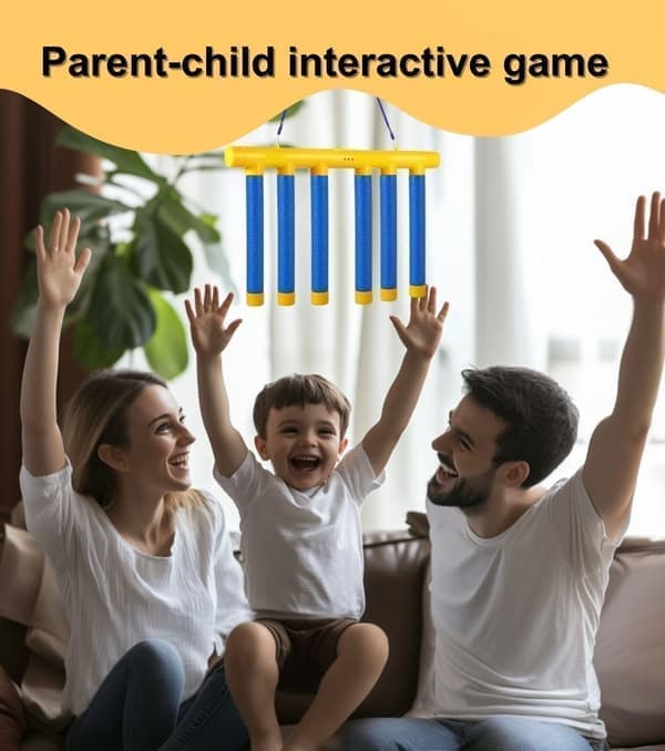 Catch Stick Game – Reaction Training with 3 Adjustable Drop Speeds for Kids and Adults