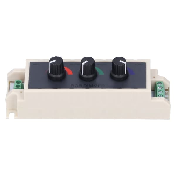 RGB-knapdimmer Smart LED-lysstyrkejustering 3-kanals controller DC12-24V