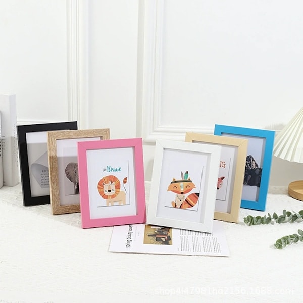 \"QD\" Rektangulær Fotoramme med Passepartout, 20cm x 25cm & 13cm x 18cm Passepartout, 2-pak, Sort