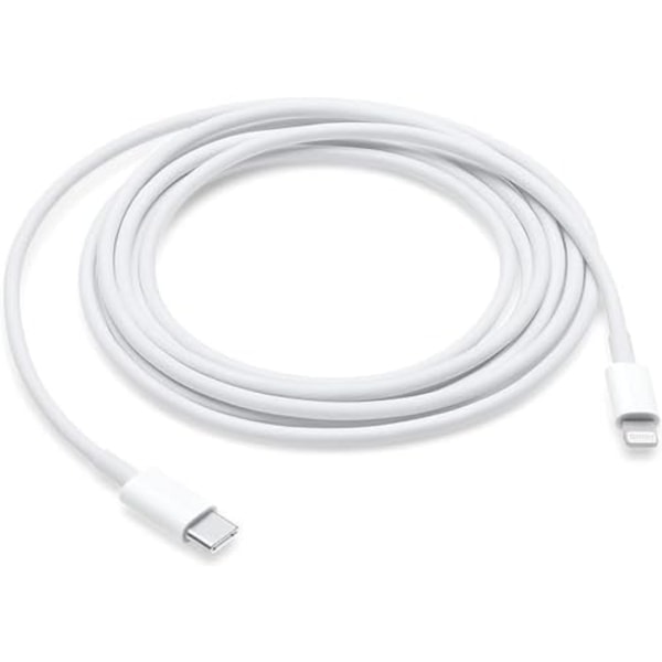 QD-Apple USB-C til Lightning-kabel (2m) Hvid