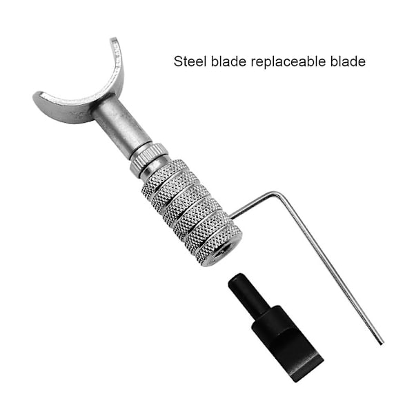 Säädettävä nahkatyökalu Nahka Carving Rotary Tool Alloy Kaiverrus