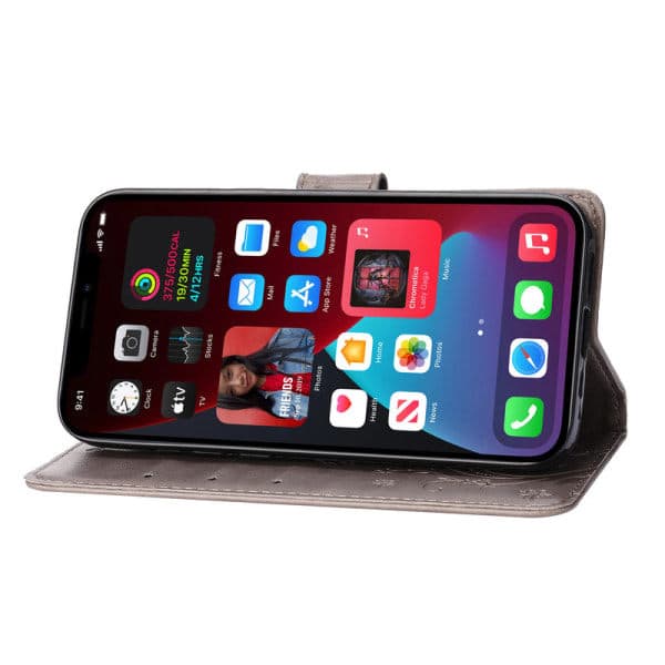 Fjärilspräglat telefonfodral för mobiltelefoner