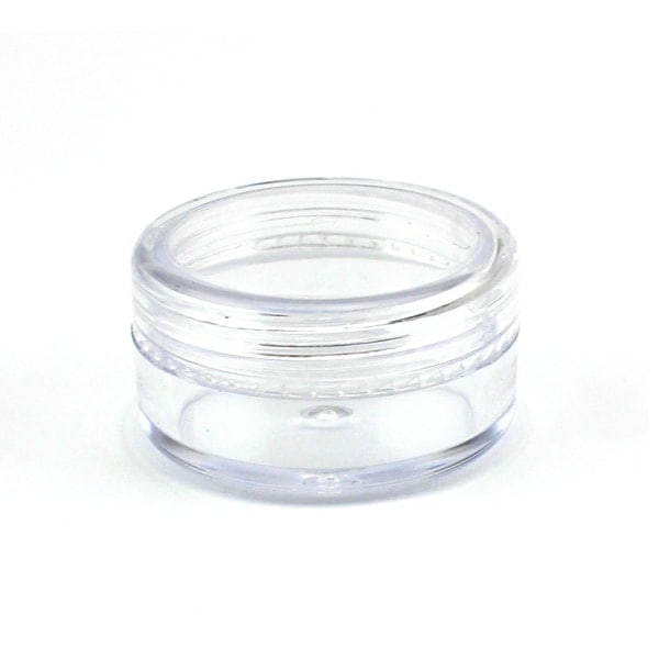 QU/Förvaringsburkar 10ml Transparent