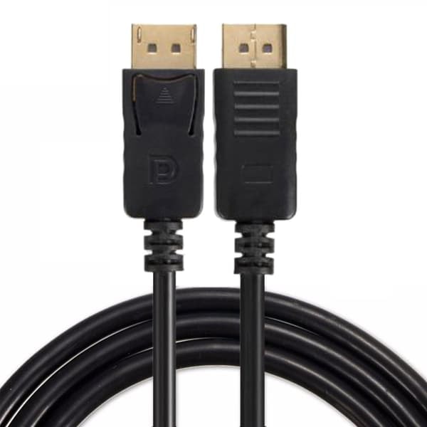 /QD/DisplayPort-kaapeli - Kullattu 1,8 m