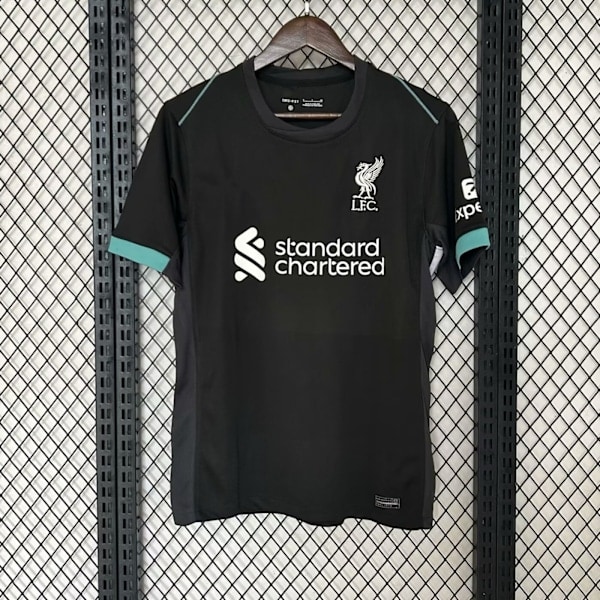 /QUN/Liverpool F.C. lyhythihainen jalkapallopaita kausi 2425 - Nopeasti kuivuva, hengittävä urheiluvaate Vieraspaita AwayF9- Away S