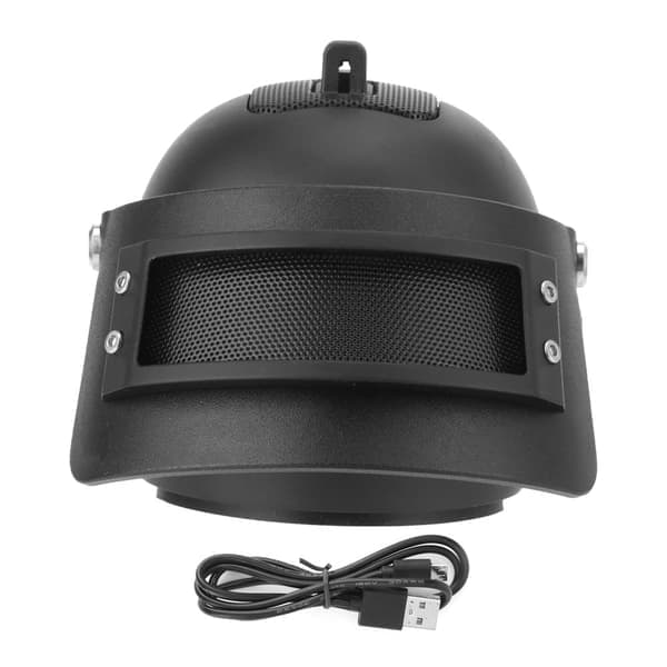 USB Bluetooth-högtalare Bärbar Hjälmformad Mini Trådlös Subwoofer