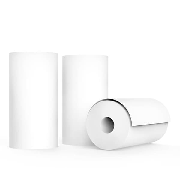 Ekstra printerpapirruller x3 til kamera og lommeprinter