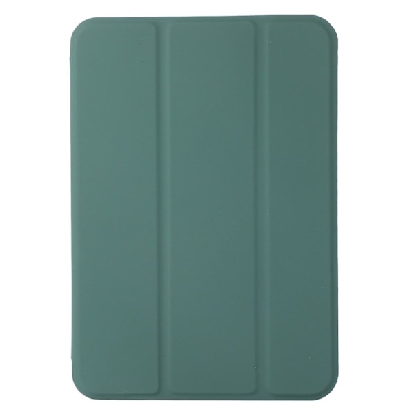 QD-Fodral för iPad Air 11 (2024) - Trefaldigt Ställ, Läder, Magnetisk, Auto-Väckning/Sov - Matcha Multicolo Multicolor Midnight Green