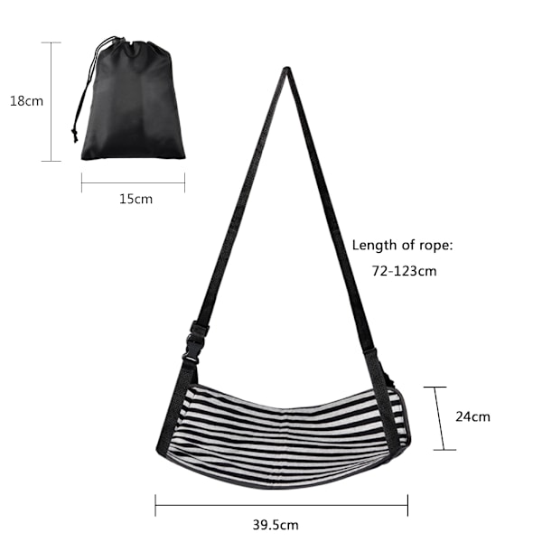 Portable Adjustable Foot Rest Hammock for Air Travel and Office Comfort
