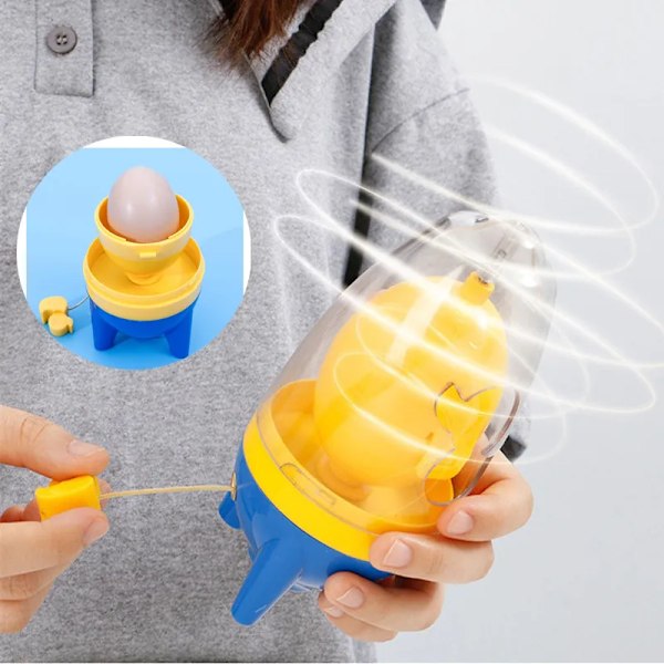 QU. Manuell Blandning Gyllene Visp Ägg Snurr Mixer Omrörare Tillverkare Dragare Äggula Skakare Gadget Matlagning Bakverktyg Kökstillbehör