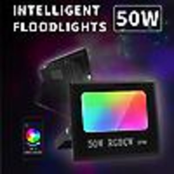 2 stk. 100W UV LED Spotlight Blacklight IP65 Vandtæt, Ultraviolet LED-lampe, Effektbelysning Til Aq TA_QF