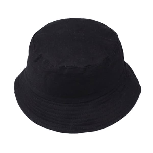 Sort Fiskehat Bucket Hat Hue Hat