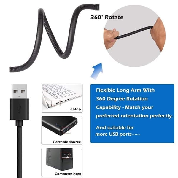 Selfie Ring Light med LED-lamper justerbar holder_qq