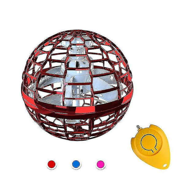 \"QD\" 3-pak Pro Hover Ball LED-Spinnerbold Orb Legetøj