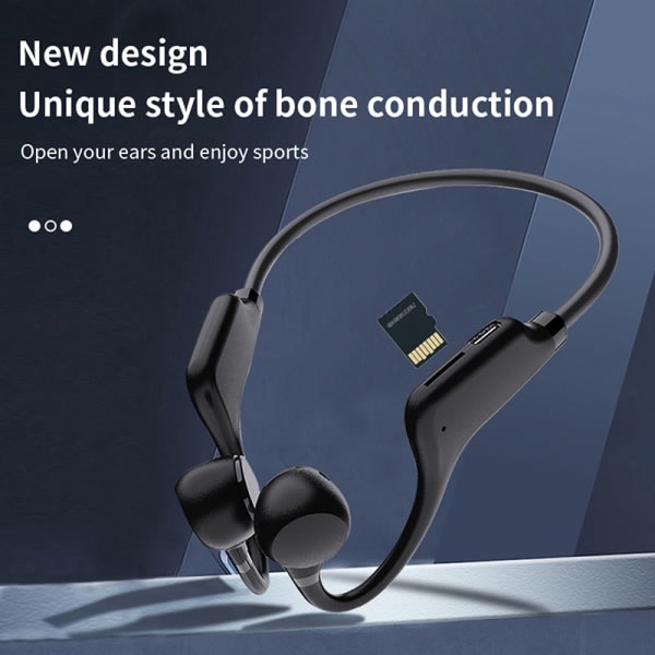 Bluetooth -hörlurar Sporthörlurar Vattentäta trådlösa headset A2