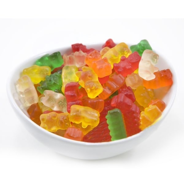 QU/Isform/Chokolade/Geléform med 50 gummibjørne inkl. pipette